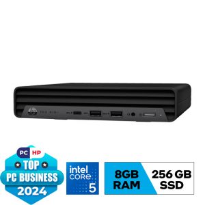 PC HP Pro Mini 400 G9 (AZ8Q8PT) ( i5 14500T/ 8GB DDR5 4800/ SSD 256GB/ USB Mouse & Keyboard/ W11H/ 1Y Onsite)