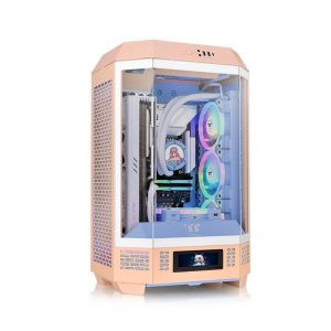 Case Thermaltake Tower 300 Peach Fuzz (mATX/Mid Tower/3 Fan)
