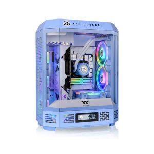 Case Thermaltake Tower 600 Hydrangea Blue (ATX/Mid Tower/2 Fan)