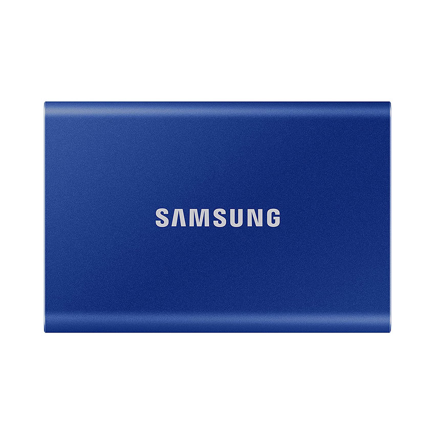 Ổ cứng gắn ngoài SSD Samsung T7 Portable 1TB 2.5 inch USB 3.2 Xanh (Đọc 1050MB/s - Ghi 1000MB/s)-(MU-PC1T0H/WW)