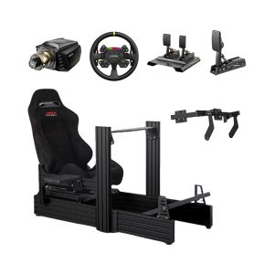 Hệ thống mô phỏng lái xe HACOM Racing Platinum 4 (Rally) (MOZA R16/RS V2 Wheel/CRP2 Pedal+Clutch/Art Cockpit SPO FABRIC/PK02)