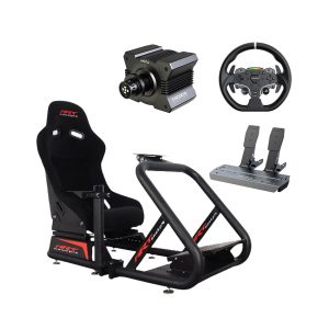 Hệ thống mô phỏng lái xe HACOM Racing Silver 8 (GT/F1/Rally ) (Moza R5 Bundle/Art Cockpit FIBER)