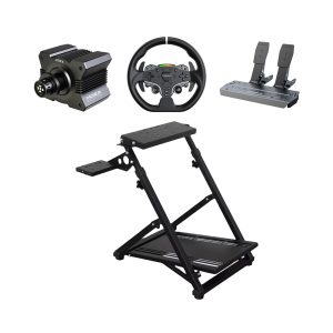 Hệ thống mô phỏng lái xe HACOM Racing Silver 10 (GT/F1/Rally) (Moza R5 Bundle/Khung Art Cockpit FOLDING FRAME)