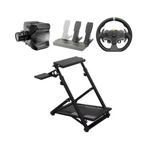 Hệ thống mô phỏng lái xe HACOM Racing Silver 11 (GT/F1/Rally) (Moza R3 Bundle/Khung Art Cockpit FOLDING FRAME)