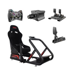 Hệ thống mô phỏng lái xe HACOM Racing Gold 7 (Rally) (MOZA R12/KS Wheel/CRP2 Pedal+Clutch/Art Cockpit FIBER)