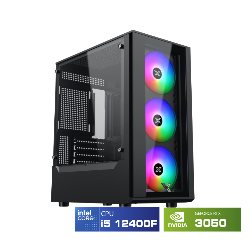 PC HACOM x GIGABYTE 001S  ENTRY BASIC (Intel i5 12400F/VGA RTX 3050)