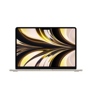 Laptop Apple Macbook Air (MC7W4SA/A) (Apple M2/8C CPU/8C GPU/16GB RAM/256GB SSD/13.6/Mac OS/Starlight) (2024)