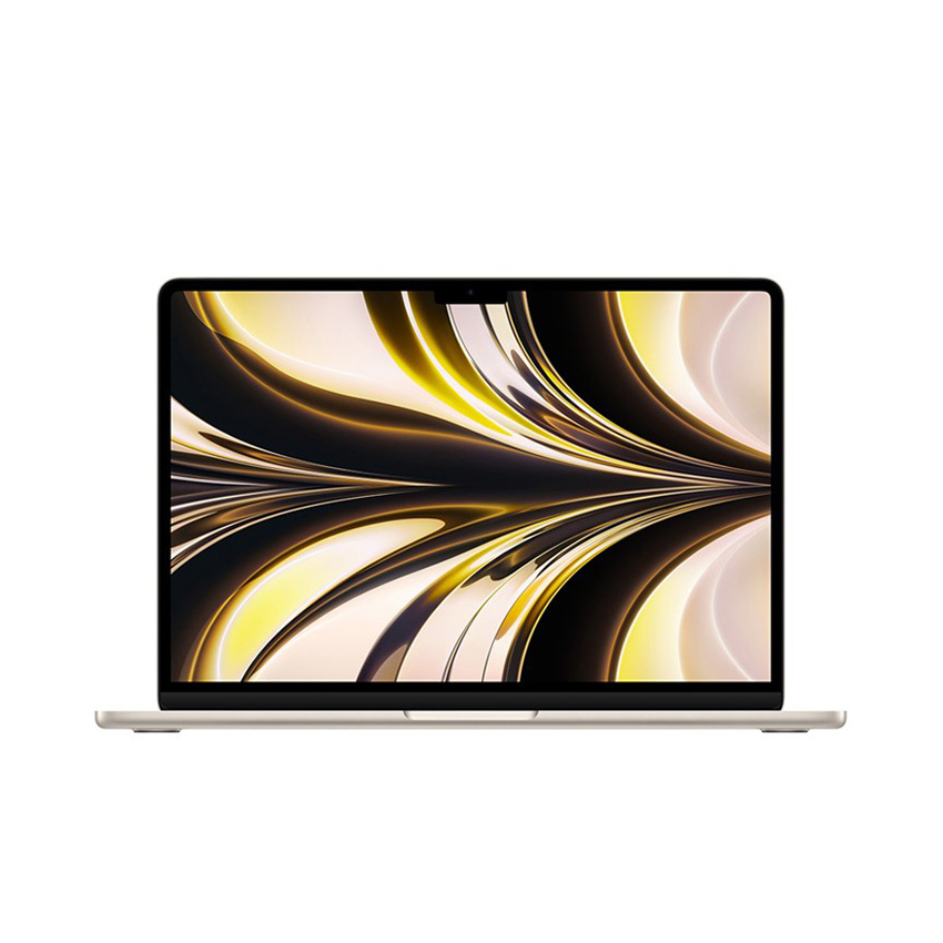 Laptop Apple Macbook Air (MC7W4SA/A) (Apple M2/8C CPU/8C GPU/16GB RAM/256GB SSD/13.6/Mac OS/Starlight) (2024)