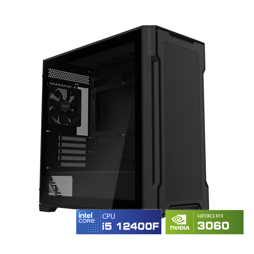 PC HACOM x GIGABYTE 003 ENTRY (Intel i5 12400F/VGA RTX 3060) POWERED BY GIGABYTE
