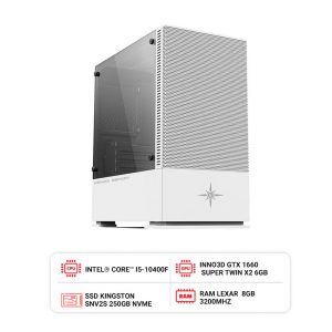 PC HACOM ESPORT GAMING 013 (I5 10400F/B560M/16GB RAM/250GB SSD/GTX 1660 Super)