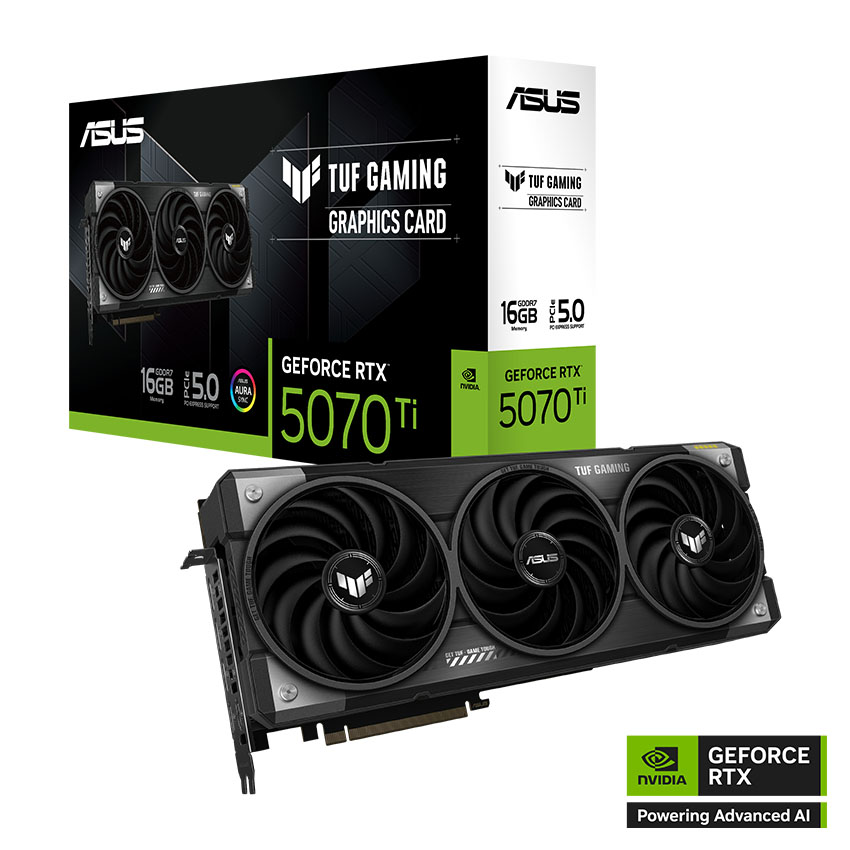 Card màn hình Asus TUF GAMING RTX 5070TI 16G GDDR7