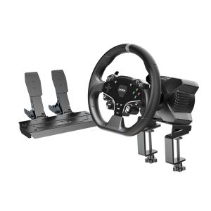 BỘ VÔ LĂNG ĐUA XE MOZA R3 BUNDLE FOR PC/XBOX (R3 WHEEL BASE,VÔ LĂNG, PEDAL, NGÀM KẸP BÀN)