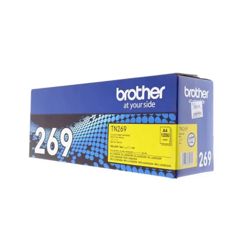 Hộp mực in Brother TN269XXLY - Mực màu cho máy HL-L3240CDW/HL-L3280CDW/DCP-L3560CDW/MFC-L3760CDW/MFC-L8340CDW - 4.500 trang