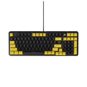 Bàn phím cơ XIBERIA XS980 (Usb/Optical axis/Black -Yellow) (Hàng không bảo hành)