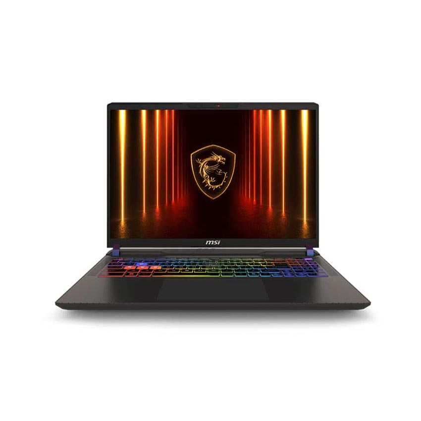 Laptop MSI Vector 16 HX AI A2XWIG-062VN ( Ultra 9 275HX/DDR5 8GB*2/512GB NVMe PCIe/16" 16:10 QHD+(2560 x 1600)/RTX 5080 16GB/24-Zone RGB Gaming Keyboard /Windows® 11)