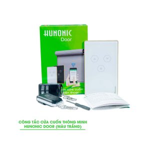CÔNG TẮC CỬA CUỐN HUNONIC DOOR (Màu trắng)