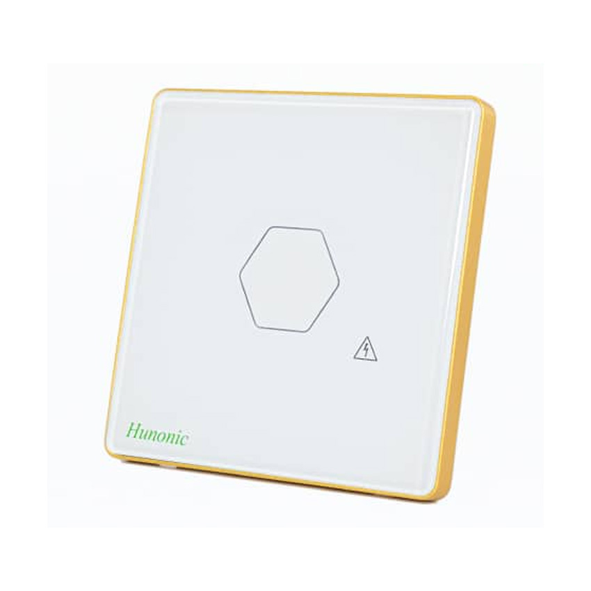 CÔNG TẮC HUNONIC WIFI HÌNH VUÔNG - CSL CHỐNG GIẬT (Màu trắng)