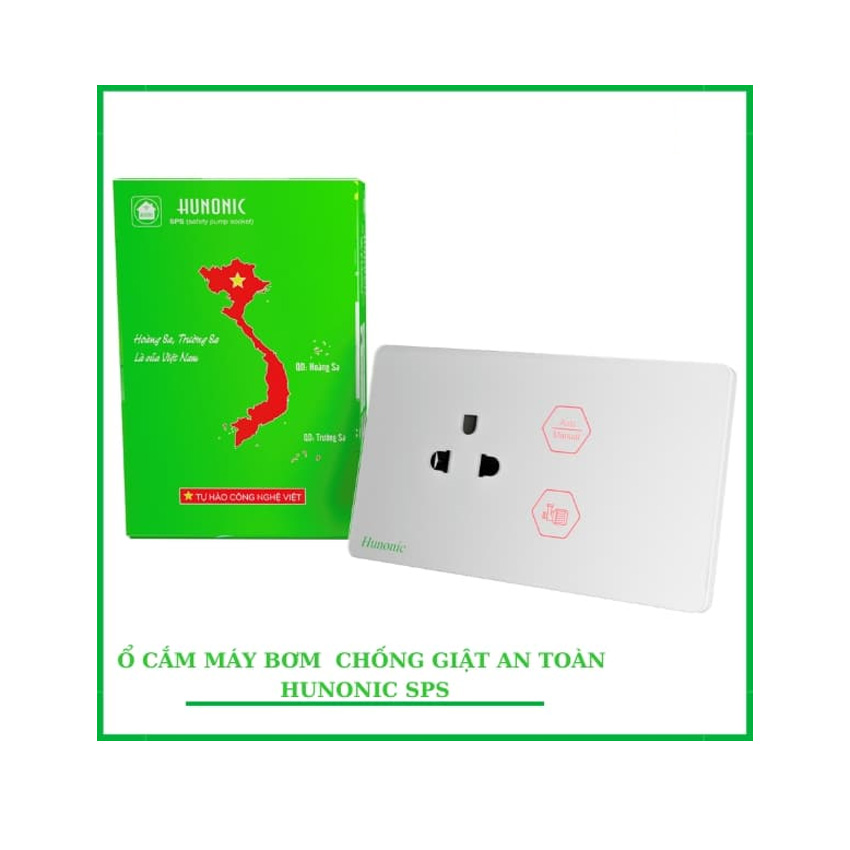 Ổ CẮM MÁY BƠM CHỐNG GIẬT AN TOÀN HUNONIC SPS