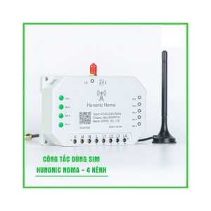 CÔNG TẮC THÔNG MINH DÙNG SIM HUNONIC NOMA