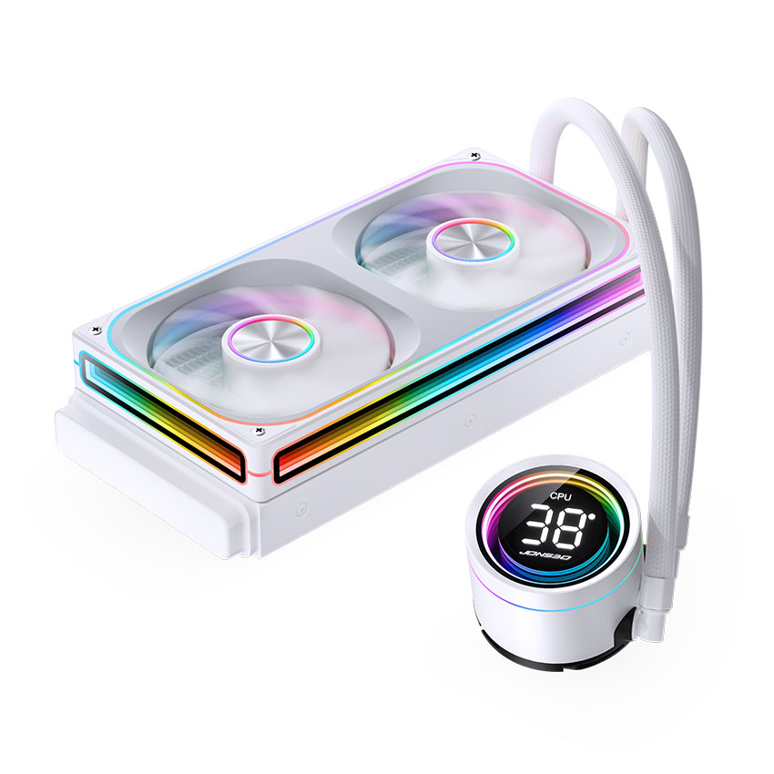 88980_tan_nhiet_nuoc_aio_jonsbo_th_240_argb_white_lcd_hien_thi_nhiet_do__1_ Tản nhiệt nước AIO Jonsbo TH-240 ARGB White (LCD hiển thị nhiệt độ)
