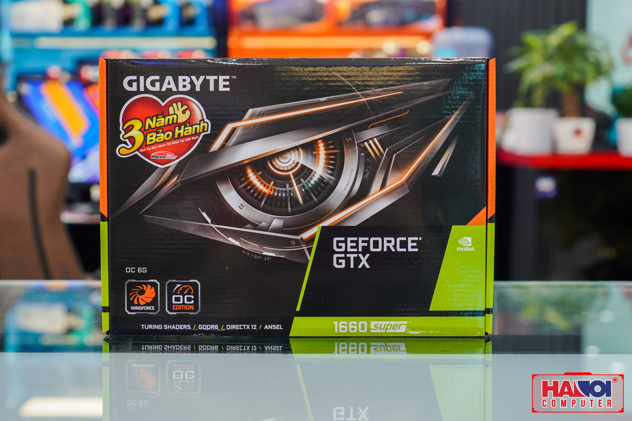 Card màn hình GIGABYTE GTX 1660 Super OC 6G - Cũ đẹp (Box)