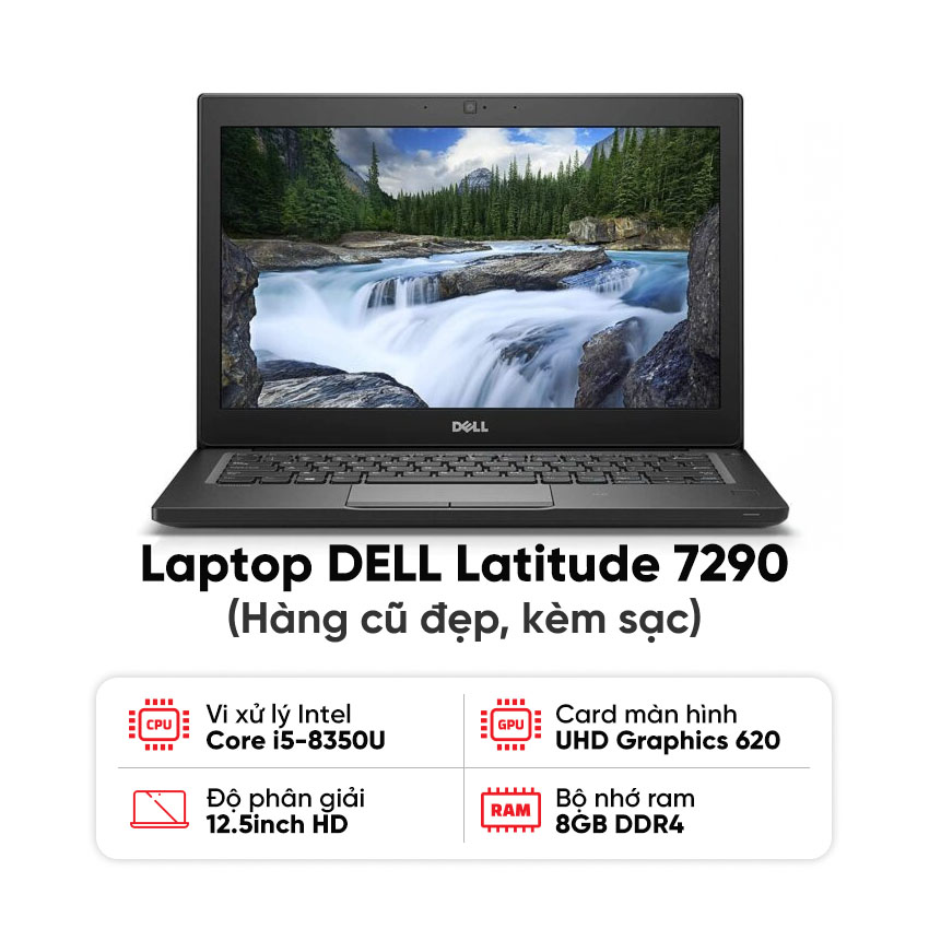 89104_laptop_dell_latitude_7290_i5_8350u_8gb_ram_256gb_ssd_man_12_5_inch_hd_kem_sac_hang_cu_dep_1 Laptop DELL Latitude 7290 / I5-8350U / 8GB RAM / 256GB SSD / Màn 12.5 inch HD / Kèm sạc - Hàng cũ đẹp