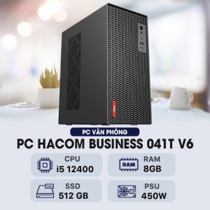 PC HACOM BUSINESS 041T V6 (Intel i5 12400/8GB RAM/512 GB SSD)