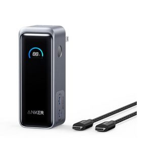 Sạc dự phòng Anker Prime Fusion 2C 65W 9600mah (Built-In USB-C) Đen (Black) B2C_A1339111