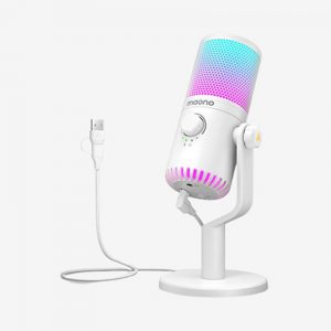 Microphone Maono DM30 RGB (Màu Trắng)