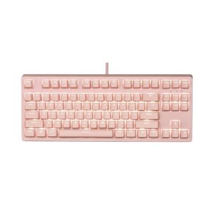 Bàn phím cơ Edra EK387 Pink Huano Blue Switch