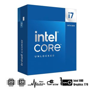 CPU Intel Core i7-14700 (Tray, không Fan)