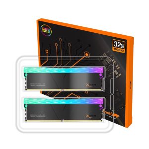 Ram Desktop V-Color MANTA XPRISM RGB Black (TMXPL1660836KWK) 32GB (2x 16GB) DDR5 6000Mhz