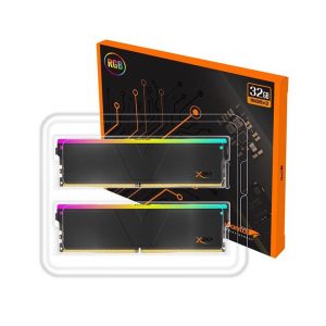 Ram Desktop V-Color MANTA XSKY RGB Black (TMXSL1660836KWK) 32GB (2x 16GB) DDR5 6000Mhz