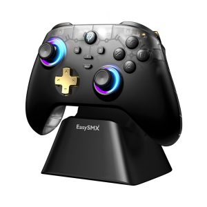 Tay cầm chơi game không dây EasySMX D05 PC Màu Đen (for PC/Switch/iOS/Android/ Steam Deck)