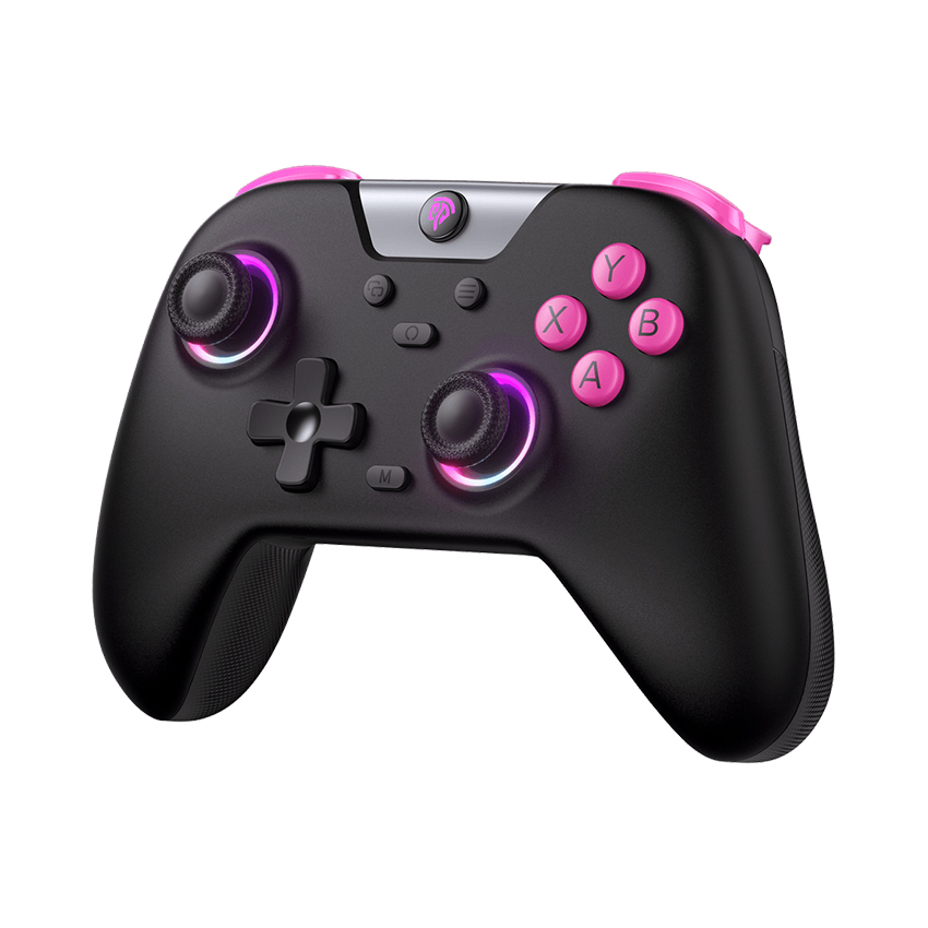 Tay cầm chơi game không dây EasySMX X05 Gaming Màu Đen Hồng  (for Switch/Switch Lite/Switch OLED, Windows 7/8/8.1/10/11, Android/iOS)