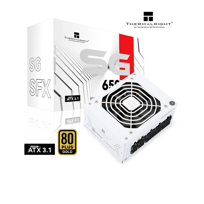 Nguồn THERMALRIGHT TR-SGFX 650W - 650W (80Plus Gold/Màu trắng/SFX)