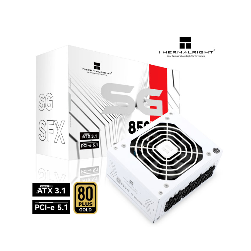 Nguồn THERMALRIGHT TR-SGFX 850W - 850W (80Plus Gold/Màu trắng/SFX)