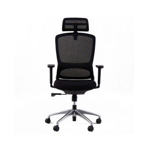 Ghế Gami Focus V1 Black (Lưng lưới, đệm)