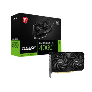 Card màn hình MSI RTX 4060 Ti VENTUS 2X BLACK 8G E1 OC