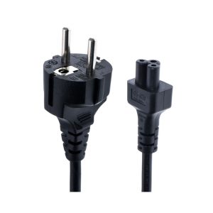 Dây nguồn Laptop 2 chân tròn dài 1,5M - 0.75mm