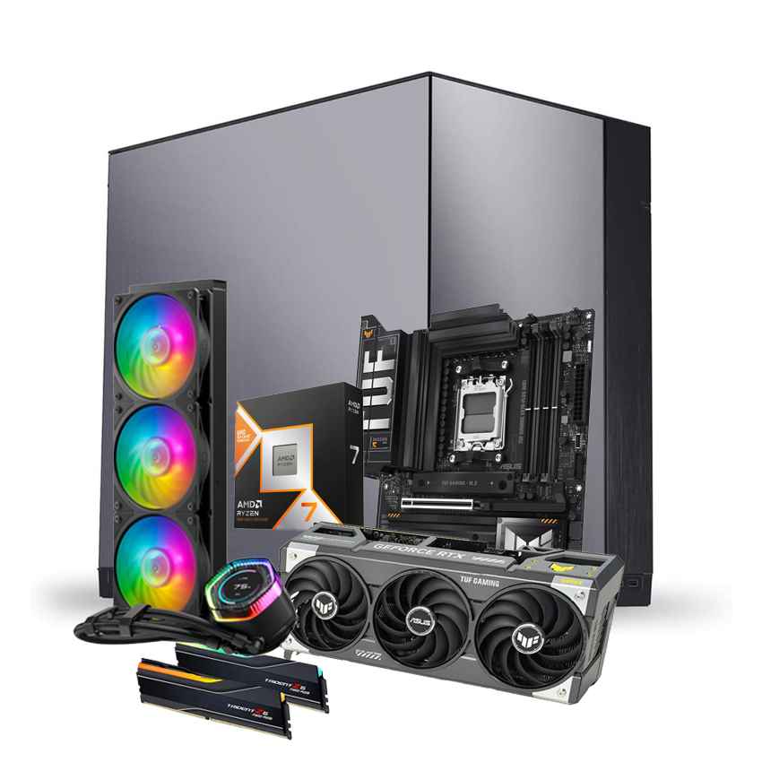 PC HACOM 043  (Ryzen 9800X3D / VGA RTX 5070Ti ) POWERED BY ASUS