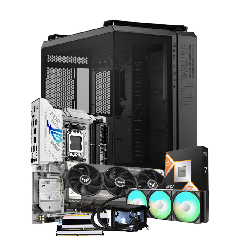 PC HACOM 044  (Ryzen 9800X3D / VGA RTX 5080 ) POWERED BY ASUS