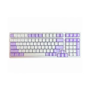 Bàn phím cơ có dây Gaming Newmen GM328 White-Purple Blue Switch