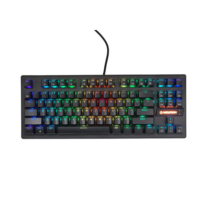 89591_ban_phim_co_co_day_gaming_newmen_ge87r_blue_switch Bàn phím cơ có dây Gaming Newmen GE87R Blue Switch