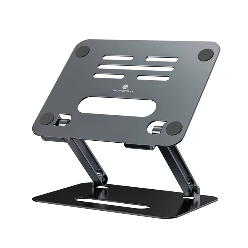 89615_gia_do_laptop_boneruy_p43_mau_xam_14_17__1_-1 Giá đỡ Laptop Boneruy P43 Màu Xám (14-17.3 inch) hợp kim nhôm