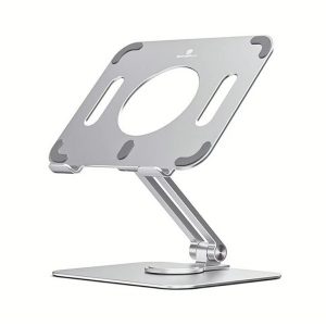 Giá đỡ Máy tính bảng Boneruy L04 mini Màu Bạc (8-12.9 inch) Xoay 360 Độ, hợp kim nhôm