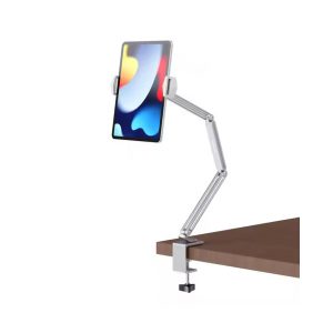 Giá đỡ Điện thoại, Máy tính bảng Boneruy P67 Màu Bạc (4-13 inch), hợp kim nhôm