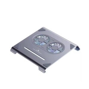Giá đỡ kiêm đế tản nhiệt cho Laptop Boneruy P71F Màu Xám (11-17.3 inch), hợp kim nhôm