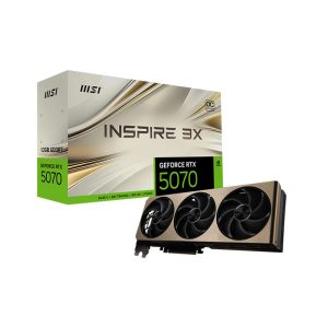 Card màn hình MSI RTX 5070 12G INSPIRE 3X OC
