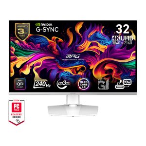 Màn hình MSI MPG 321URXW QD-OLED (31.5 inch/UHD/QD OLED/240Hz/0.03ms/USB-C 90W)